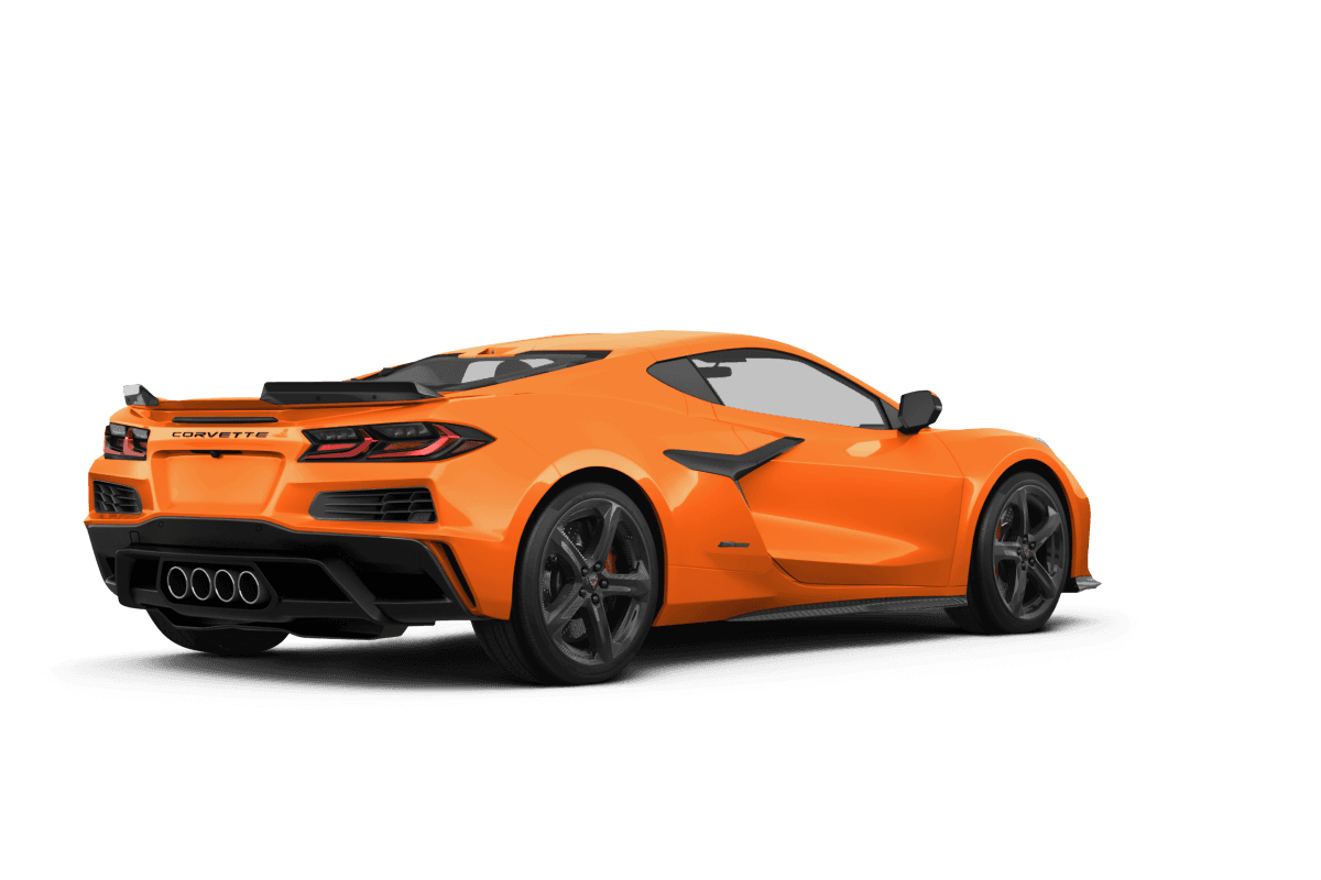 Chevrolet Corvette  - Back view Chevrolet Corvette  - Back view