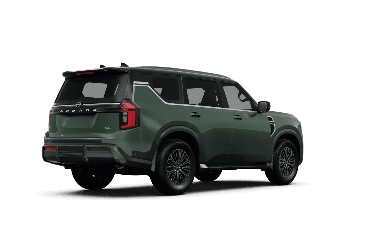 Nissan Armada  - Back view Nissan Armada  - Back view